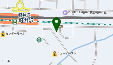 アンパスィ 軽井沢・プリンスショッピングプラザ店の地図画像