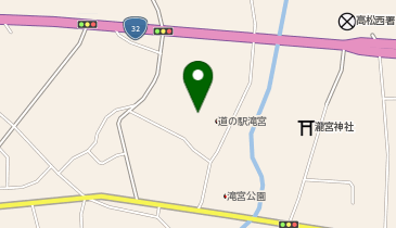 ショップ綾川の地図画像