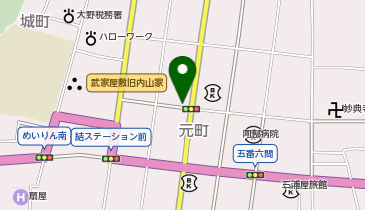 花桃の地図画像