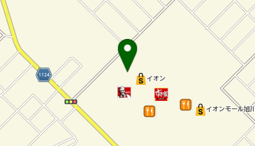 iPhone Clear(アイフォン クリア) イオンモール旭川西店の地図画像