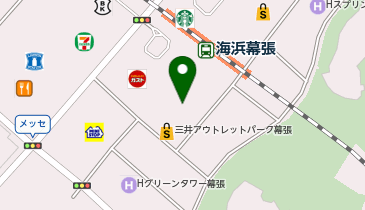 エムビーティーアウトレット 三井アウトレットパーク幕張の地図画像