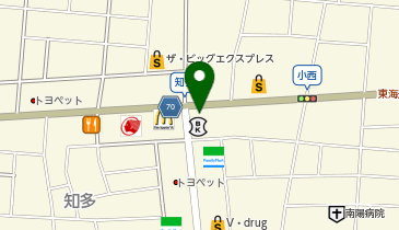 餃子の雪松 名古屋港店の地図画像