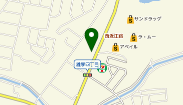 本格炭火焼 うなぎ えんの地図画像