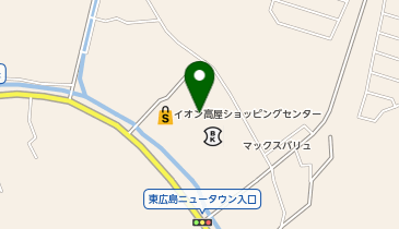 西海岸 東広島店の地図画像