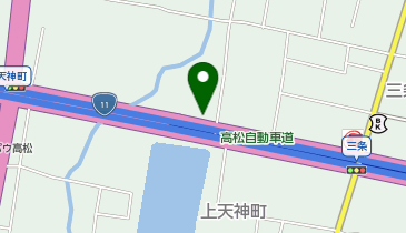 韓丼 高松上天神店の地図画像