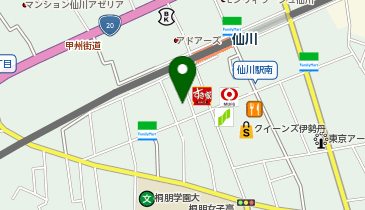 焼鶏 真の地図画像