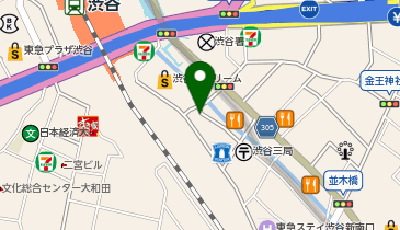 UNBUILT SHIBUYA(アンビルト シブヤ)の地図画像