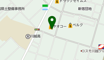 ヤオコー 川越新宿店の地図画像