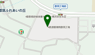 横浜市 資源循環局 都筑工場(見学)の地図画像