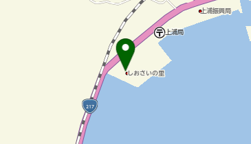 里の駅「しおさいの里」の地図画像