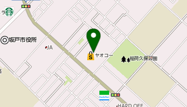 ヤオコー 坂戸千代田店の地図画像