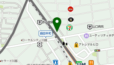 着物レンタルVASARA(バサラ) 川越駅前店の地図画像