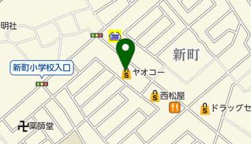 ヤオコー 一本松南店の地図画像