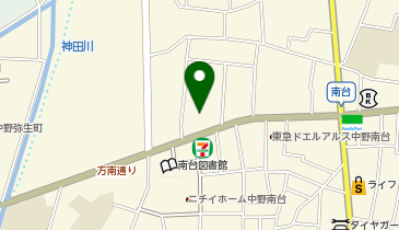 療育センターゆめなりあの地図画像