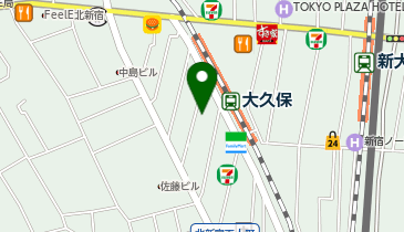 ON AIR(オン エアー) 大久保スタジオの地図画像