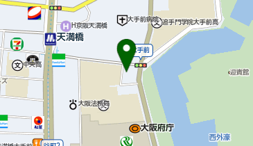 全国土木建築国民健康保険組合 関西健康管理センターの地図画像