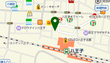 プロミス 八王子駅北口自動契約コーナーの地図画像