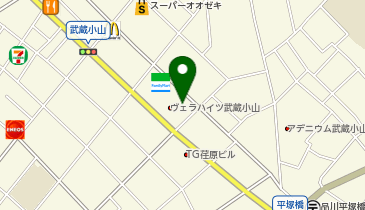 アプトゴルフスクール 武蔵小山校の地図画像