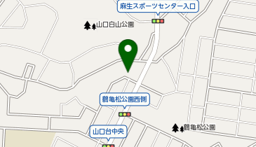 山口台あおば保育園の地図画像