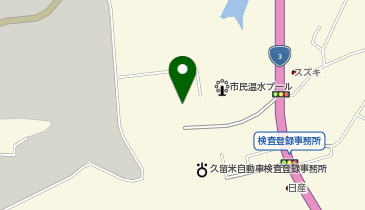 上津クリーンセンターの地図画像