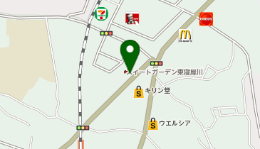 スイートガーデン東寝屋川の地図画像