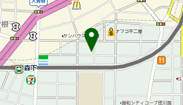 MyTaKu(マイタク) 名古屋大曽根卓球場の地図画像