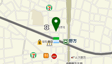 漢法救眞堂鍼灸院の地図画像