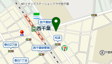 企画画廊 くじらのほねの地図画像