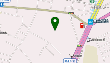 白金はなぞの霊園 納骨堂の地図画像