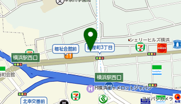 フェイアート ミュージアム ヨコハマの地図画像