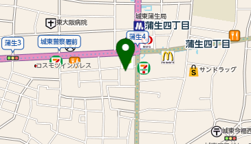 patisserie Tea shot(パティスリー ティー ショット)の地図画像