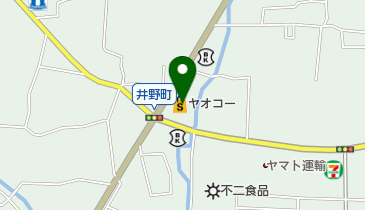 ヤオコー 高崎井野店の地図画像