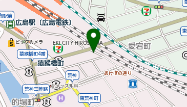 韓国バル&times;ONECHICKEN(ワンチキン) カープロード店の地図画像