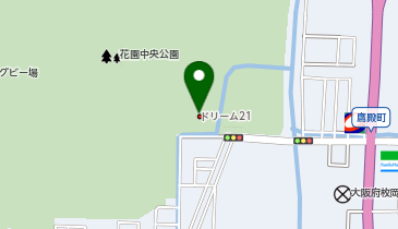 GoodBBQ(グッド バーベキュー)花園中央公園の地図画像