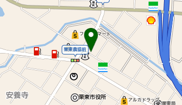 餃子の雪松 栗東店の地図画像