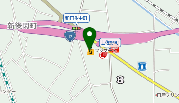 ジョイフーズ 高崎上佐野店の地図画像