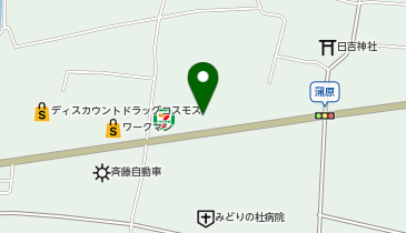 本氣のからあげの地図画像