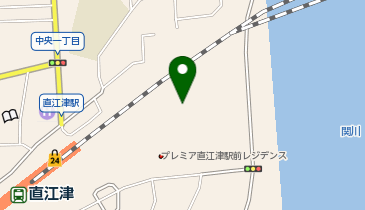 えちごトキめき鉄道 直江津D51(デゴイチ)レールパークの地図画像