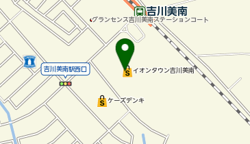 小宅楽器 吉川美南イオン音楽教室の地図画像