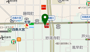 Chill Dry Head Spa(チル ドライ ヘッドスパ) 四条大宮店の地図画像