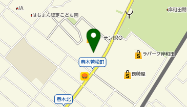 だんぢり湯の地図画像