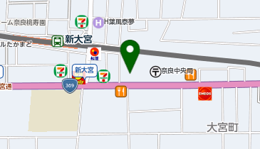 法律事務所奈良中央の地図画像