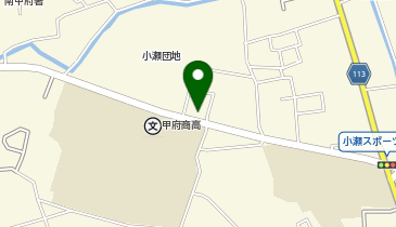 おそうじ本舗 甲府昭和店の地図画像