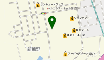 庄屋 ゆめモール下関店の地図画像
