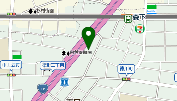 おそうじ本舗 徳川店の地図画像