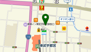 おそうじ本舗 栃木駅前店の地図画像
