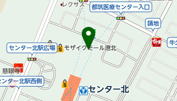 アンジェリカ ミッシェル プレミアヨコハマ店の地図画像