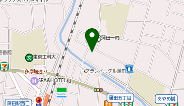 おそうじ本舗 新蒲田店の地図画像