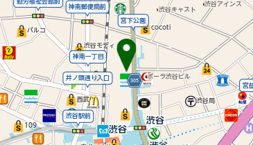 おそうじ本舗 代官山店の地図画像