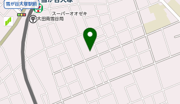 おそうじ本舗 南雪谷店の地図画像